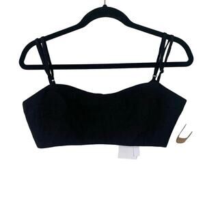 NWT CAARA Linen Blend Bra Top